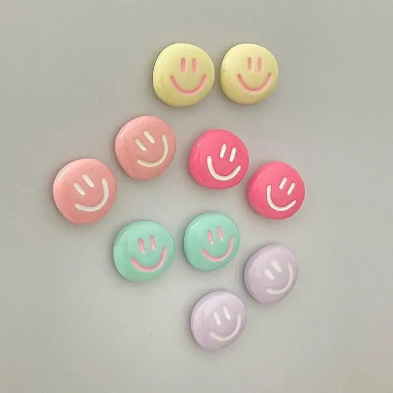 Smiley Face Round Fridge Magnets