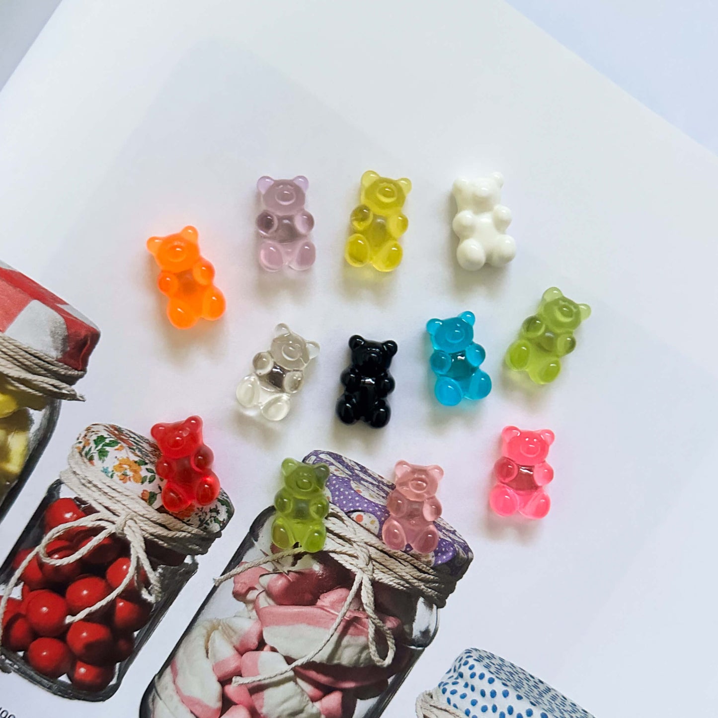 Gummy Bear Mini Fridge Magnets