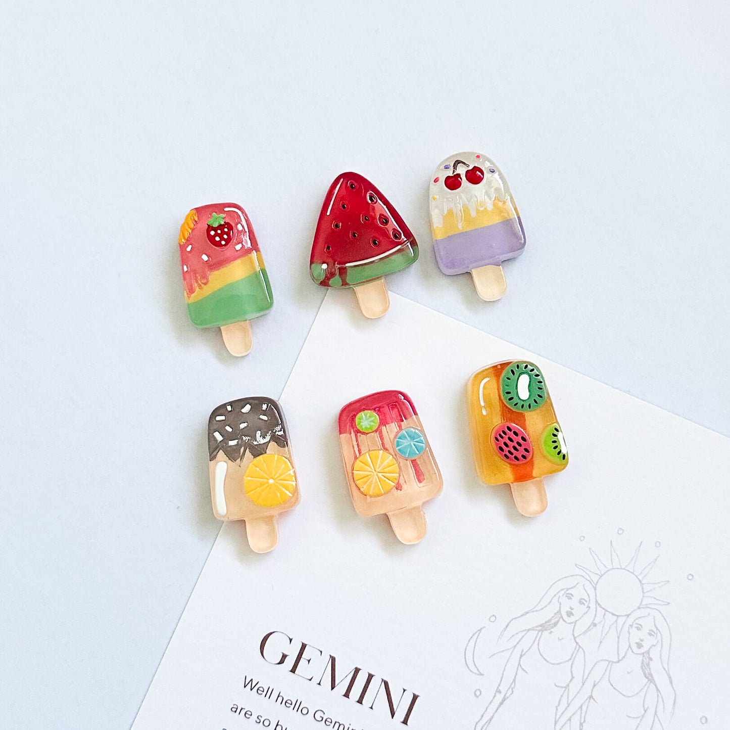 Popsicle Mini Fridge Magnets
