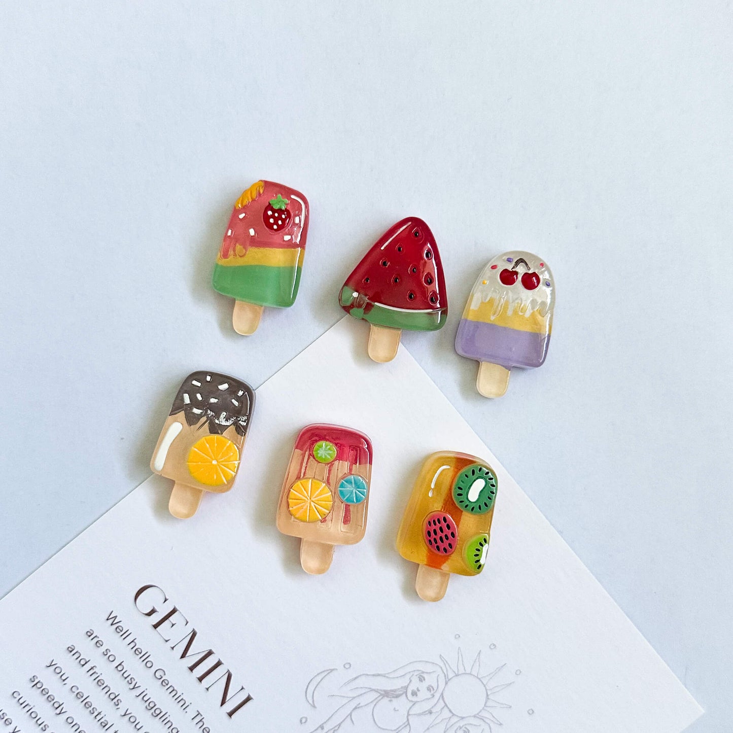 Popsicle Mini Fridge Magnets