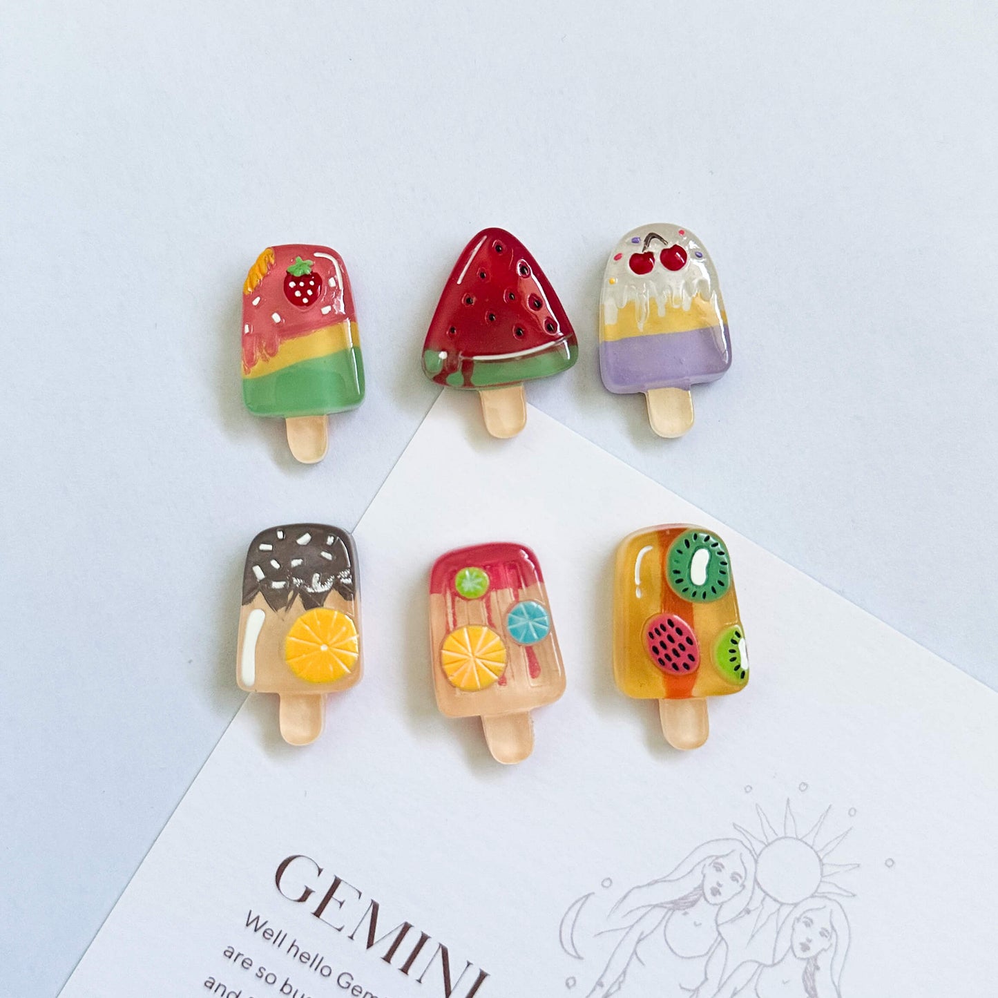 Popsicle Mini Fridge Magnets