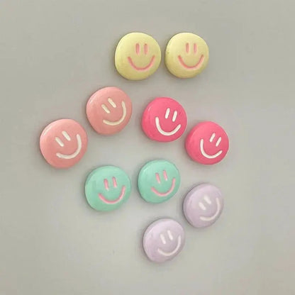 Smiley Face Round Fridge Magnets
